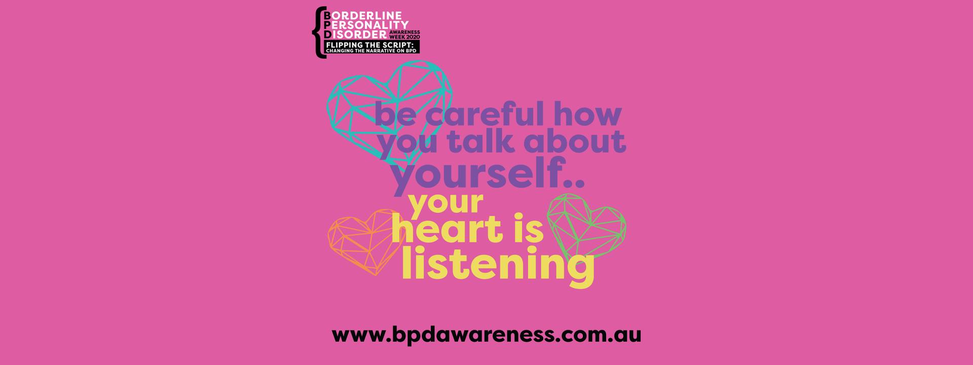 BPD Awareness Week 2020 - Your Heart is Listening